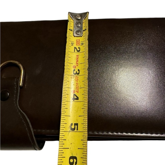 Nice Vintage Black Men’s Neck Tie Travel Case - Picture 9 of 9